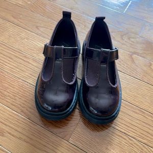 Zara shoes color wine, back sole size 27 kids